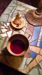 cup of blood and mosaic